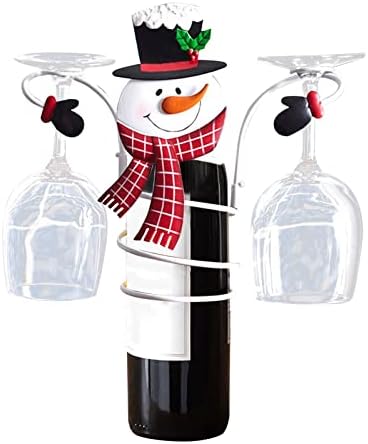 Аниме Чаша Прозрачни Празниците за домашно Стеллажа Коледа и Съхранение на Вино е Идеалният Декор 2 на Притежателя за Бутилки Кухненски
