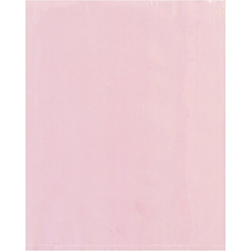 СКОРОСТНА САЩ BPBAS1027 Антистатични Плоски найлонови торбички с размер 4 Mils, 3 x 7, розови (опаковка от по 1000 бройки)