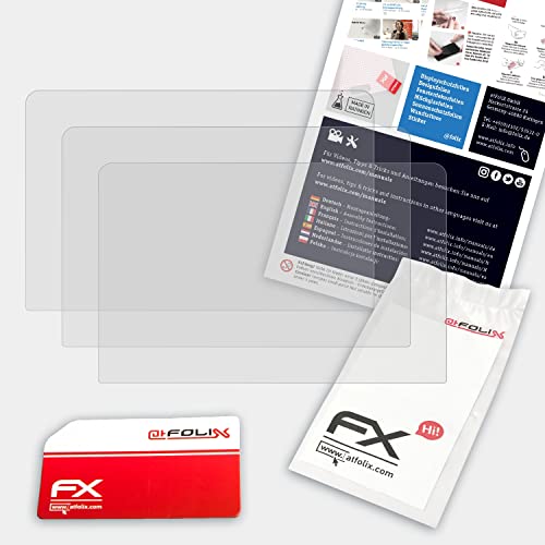 Защитно фолио atFoliX, съвместима със защитно фолио GPD Win Max за екрана, антибликовой и ударопоглъщащ защитно фолио FX (3X)