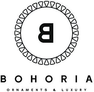 Влакчета BOHORIA® Design Premium (комплект от 6 броя) - Декоративни поставки за чаши, чаши, Вази, Свещи за маса за хранене от дърво,