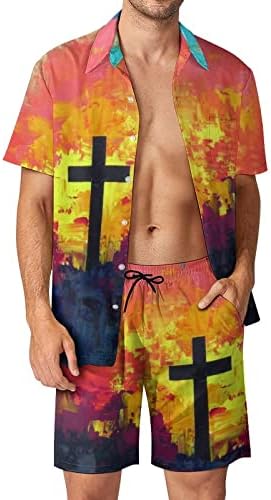 Bmisegm Летни Тениски Ризи за Мъже, Мъжки Лятна Мода за Свободното време Хавай Приморски Почивка на Плажа 3D Дигитален