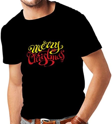 lepni.me Мъжка Тениска С весела Коледа, Празничните Тоалети за почивка за Коледа