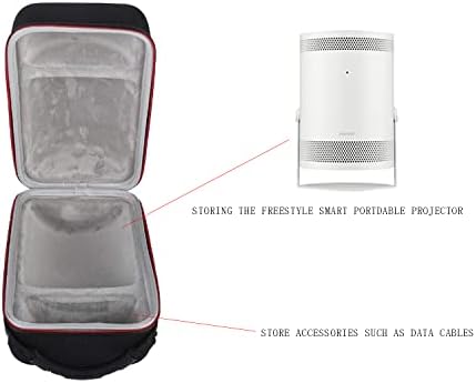 Калъф за носене на проектора Freestyle, Преносим проектор Freestyle Smart с кръгова защита на 360°, Кутия за съхранение