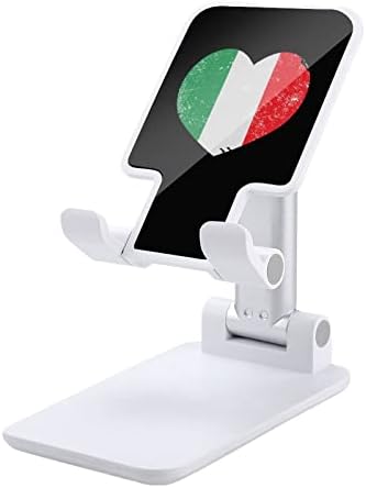 Поставка за мобилен телефон с принтом хартата на Италия в Ретро стил, която е Съвместима с планшетами iPhone Switch, Сгъваема