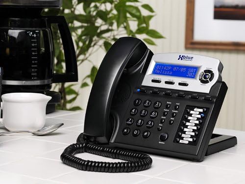 Допълнителен телефон XBLUE за офис телефонна система X16 (XB1670-00, въглен)
