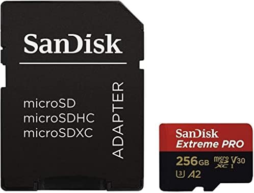 Карта памет SanDisk Extreme microSDXC UHS-I с капацитет 256 GB с адаптер - SDSQXAO-256G-GN6MA