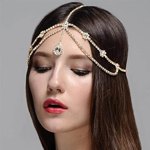 Eaytmo, веригата на главата с кристали, шапки, булчински верига на челото, костюм за Хелоуин, аксесоари за коса за жени