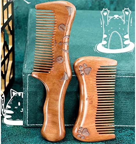 GRETD 1 Гребен Домакински Преносима Масажна четка за коса Дълга Коса, Къса Коса, За лична употреба Или подарък Гребен за коса (Цвят:
