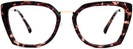 Zeelool Ретро TR90 Рамки за очила Котешко око с безрецептурными Прозрачни лещи, Очила за Жени, ZOT093437
