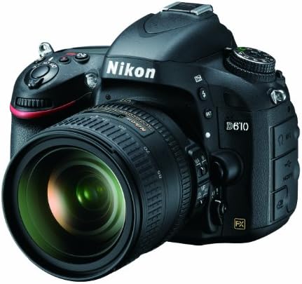 Цифров slr фотоапарат Nikon D610 24,3 Мегапиксела CMOS сензор във формат FX с автофокус 24-85 мм f/3,5-4,5 G ED VR обектив Nikkor S