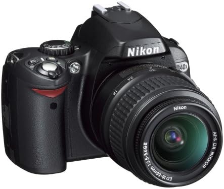Цифров slr фотоапарат Nikon D40x с резолюция от 10,2 Мегапиксела и DX-увеличение 18-135 мм f/3,5-5,6 G ED-IF AF-S Обектив Nikkor