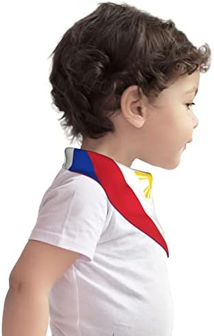 Памучни Бебешки Лигавници Augenstern Флаг на Филипините, на Гордата Детска Кърпа, Лигавници, Лигавник За Хранене При Прорезывании