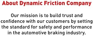 Преден Ляв Спирачните Челюсти премиум фирма Dynamic Friction 331-40149 За Dodge Journey 2012-2019
