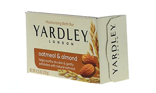 Шоколад за баня Yardley London с овесени ядки и бадеми, естествено Овлажняващ, 4,0 мл. (Опаковка от 24 броя)