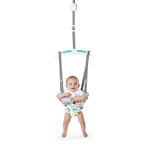 Bright Starts Игриво жилетка за новородено с регулируема каишка, от 6 месеца и по-възрастни, Максимално тегло 26 килограма