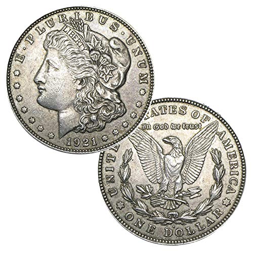 1921 1921-90% Сребърен долар Морган Екстра-фейн $1 Екстра-фейн