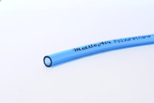 Полиуретанова тръба MettleAir ПУ 5/32-30CB, диаметър 5/32 инча, 30 м, прозрачно-синя (опаковка от 10 броя)