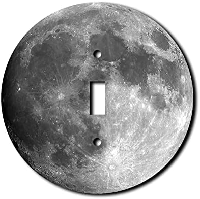 Выключенные Стенни панели, Декоративни Акрилни Електрическо Покритие Moon Outer Space - Двоен прекъсвач на светлината