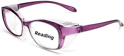Jo за Мъгла Стилни Защитни Очила За Четене, Блокиране на Синя Светлина, Лабораторни Защитни Очила за четене, за Работа в Областта на Здравеопазването