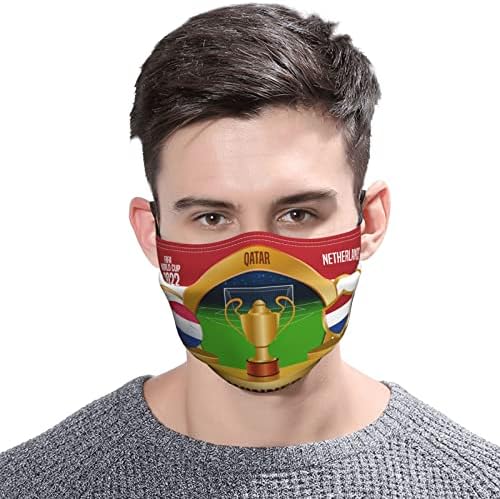 На фона на маска за възрастни ZALTAS Netherlands Winner (с 2 филтри) за Многократна употреба Тъканни маска Защитават Вашия Устата и лицето От прах, Студ, Прах, цветен Прашец, Алер