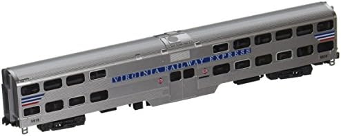 Галерия стоки Kato USA Model Train Двустепенна автобус Virginia Railway Express V818 Комплект
