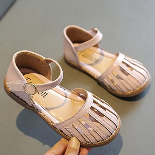 Детски Сандали; Модни Обувки Принцеса С отворени пръсти; Плажни Сандали с изрези В Меки подметки; Ежедневни Детски Обувки