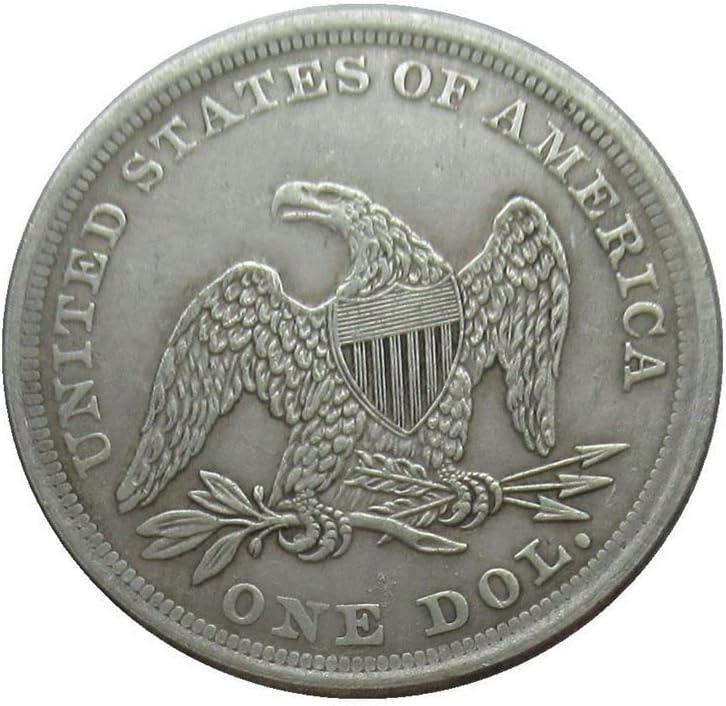 Възпоменателна монета - Копие от Хартата на 1854 година на стойност 1 щатски долар със Сребърно покритие