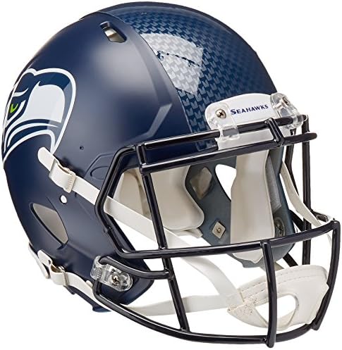 Автентичен Футболен Каска Riddell NFL Seattle Seahawks Speed, Зелен, Среден