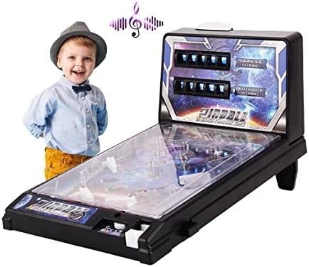 Мини Електронни Игрални Автомати с Булавочными Топки, Космически игри на Електронни Игри, Детска Микро-Ретро Играчка конзола,
