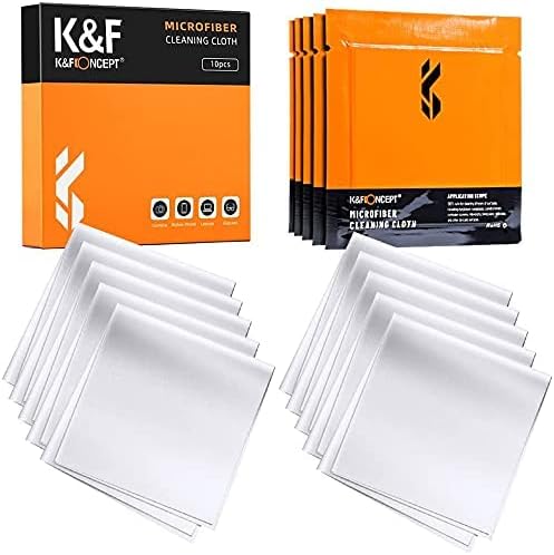 Кърпички за почистване от Microfibers K & F Concept, 30 Опаковки, Индивидуално Вакуумированные за Обектива на камерата / iPhone / Компютър / iPad/Led екрана