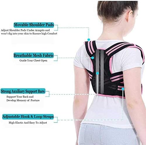 n/a Регулируеми Детски Коректор стойка, колан за подпомагане на гърба, Ортопедичен Корсет за момчета и Момичета, Тиранти за гръбначния стълб, гърба, кръста, раменете,