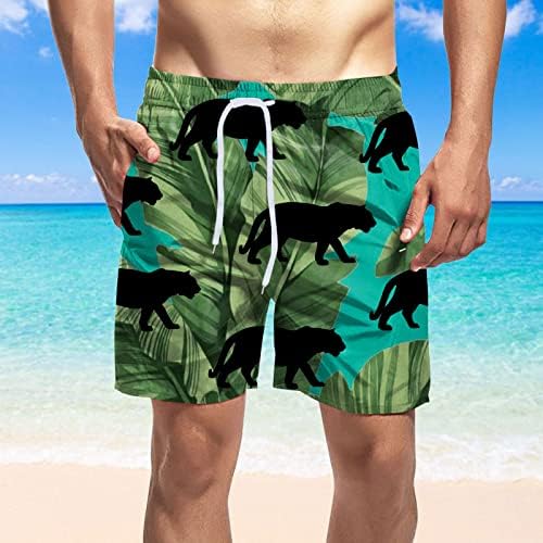 MIASHUI Board Shorts Men 33 Мъжки Летни Плажни Шорти с принтом, Ежедневни Свободни Модни Къси Шорти за Компресия