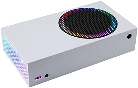 Led лента eXtremeRate RGB за отдушник на конзолата Xbox серия S 39 Ефекти, Многоцветен Като Гъвкава Лента, Комплект светлинни ленти за конзолата