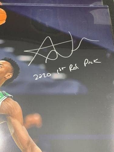 Снимка на Аарон Несмита с автограф 16x20, Бостън Селтикс, JSA COA - Снимки на НБА с автограф