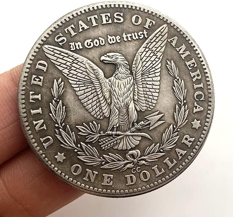 1881 Скитащи Монети Коледна Момиче Месинг Стара Сребърен Медал Колекционерски Монети Мед Сребърни Монети Възпоменателни Монети