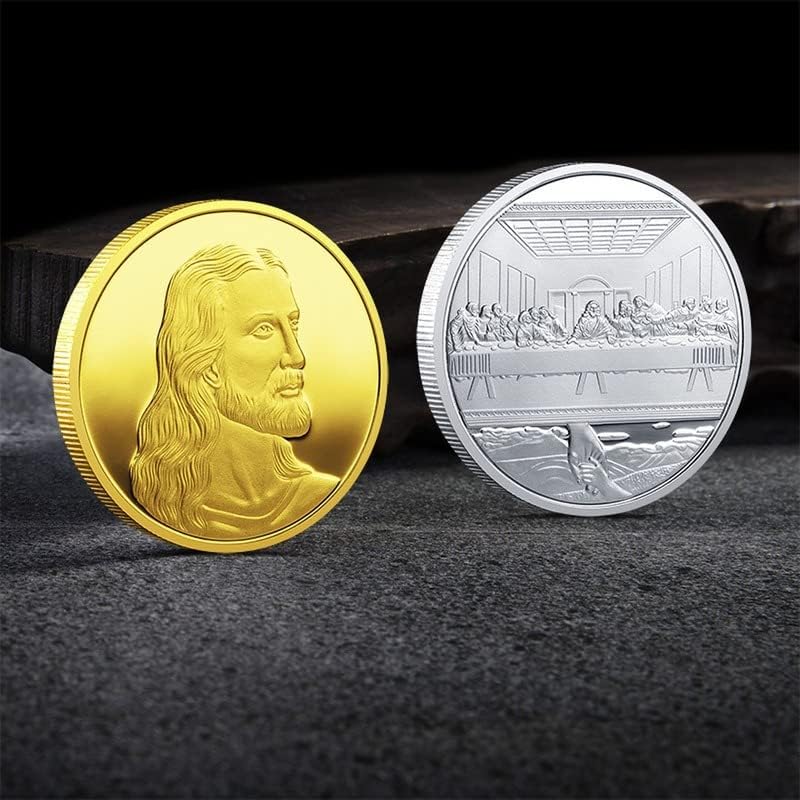 Експлозивна Възпоменателна Монета Тайната вечеря, Златни Монети, Сребърни Монети, са подбрани Монета, Украса за дома, Монети,