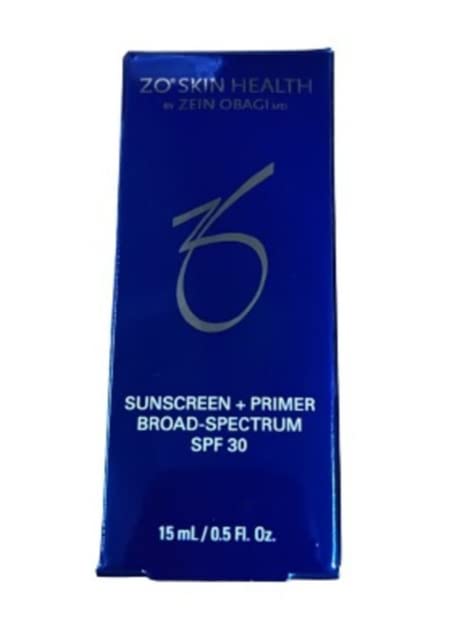 Слънцезащитен крем и грунд ZO Skin Health с широк спектър на действие SPF-30 0,5 ет. унция / 15 мл, опаковка по 1