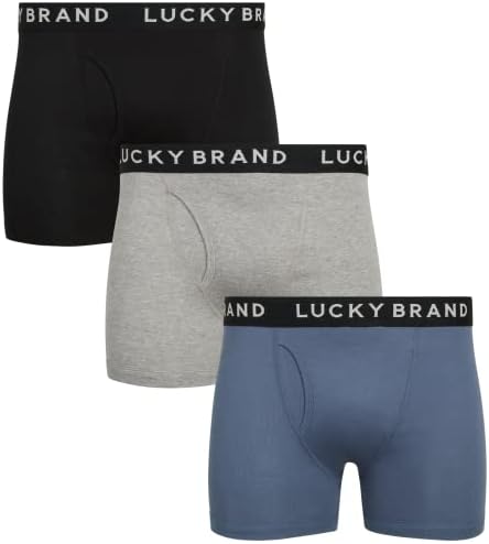 Мъжко бельо Lucky Brand – Класически боксови гащи с функционална ширинкой (3 опаковки)