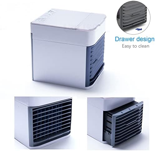 AMAYYAmnkt Стайни Климатици Преносим Вентилатор за Охлаждане на Въздуха Мини-Климатик за Домашен Въздушен Охладител Многофункционален