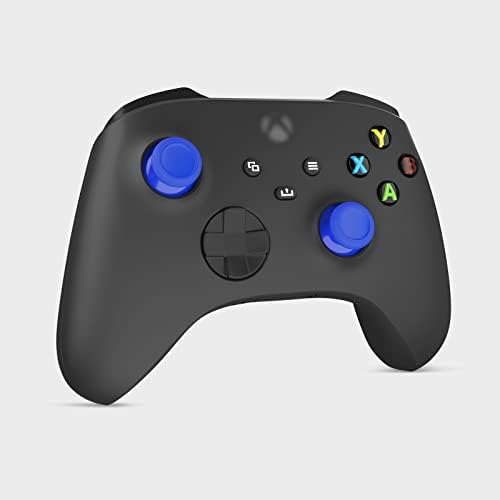 Сменяеми джойстици TOMSIN контролери за Xbox X series/S, истински Гумирани Джойстици, Съвместими с контролер Xbox One (син)