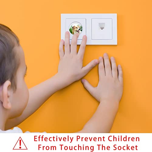 24 Опаковки на Защитени от деца Електрически Защитни Капачки За защита от деца Капачки за контакти Codie