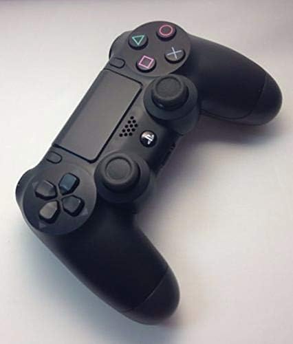 FidgetFidget 100ШТ PS4 Thumbsticks Аналогов Thumb Stick Черен контролер за PS4 Dualshock 4