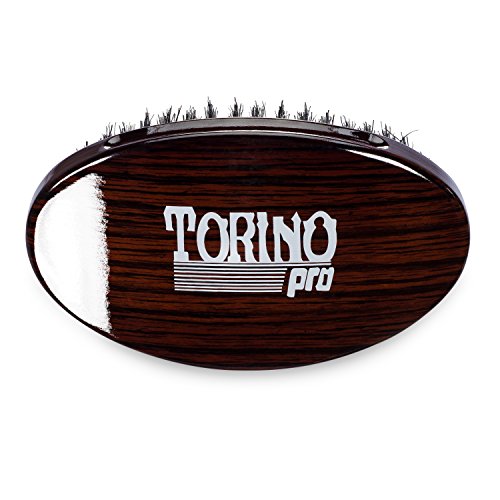 Torino Pro Wave Brush 730 от Brush King - Четка за длани със средна криви 360 вълни - универсална четка 360 вълни