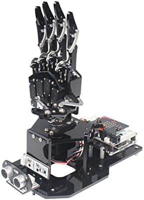 LXSWY Ръка на робот-Манипулатор Palm, Програмируем Роботизирана ръка Робот Hand Gripper Claw Комплект за създаване на софтуер с отворен код (Цвят: B)