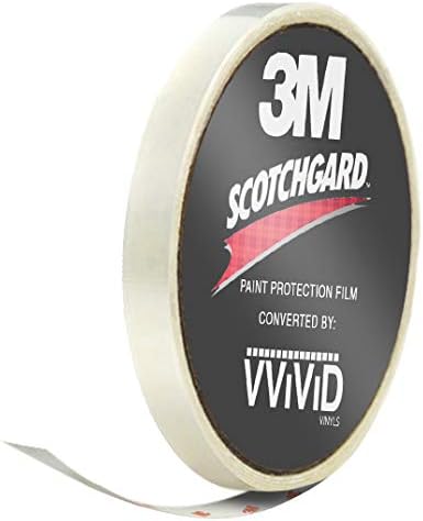 Винил фолио за защита на повърхността от прозрачна боя VViViD 3M, ролка лента с ширина 1 инч (съраунд ролка 1 инч x 300 см)