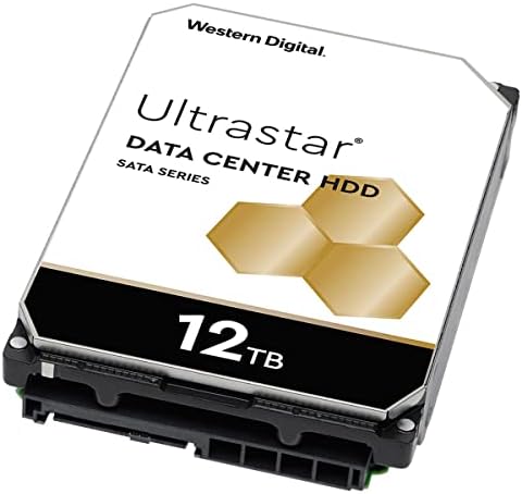 WD 2 Пакета Ultrastar SATA Серия 12 TB SATA III 3,5, Вътрешен твърд диск, за центровете за данни, 7200 об./мин