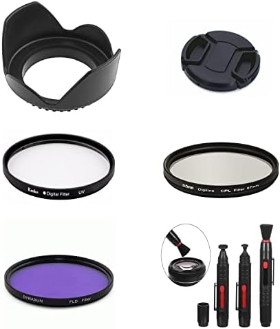 SR12 77 мм Камера Комплект сенник за обектив Обектив Покриване на UV CPL FLD Филтър Четка е Съвместим със Sigma FP Sigma FP L с обектив Panasonic LUMIX S 70-300 mm f/4,5-5,6 L Планина