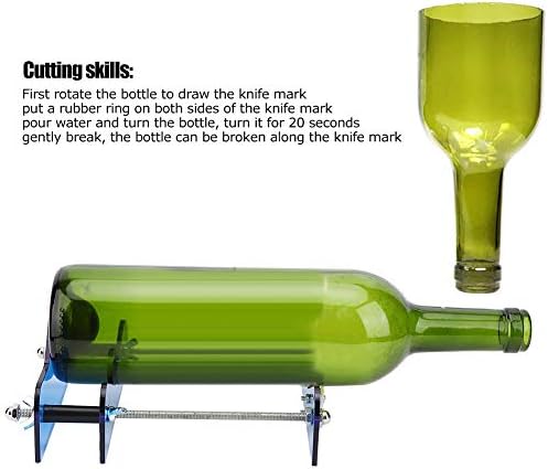Нож за Стъклени бутилки BORDSTRACT един елмаз за Бутилки, Нож за бутилки и един елмаз, Инструмент За рязане на Стъкло Инструмент за рязане