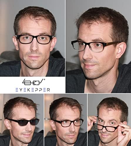 Eyekepper ще Спести 10% на 5 опаковки класически очила за четене за мъже и 3 опаковки ридеров в полукръгла рамка +2,75