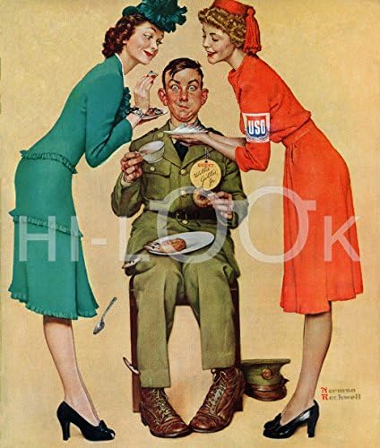 Кърпа за почистване от микрофибър Hi-Look - Уили Гилис в USO (февруари 1942)